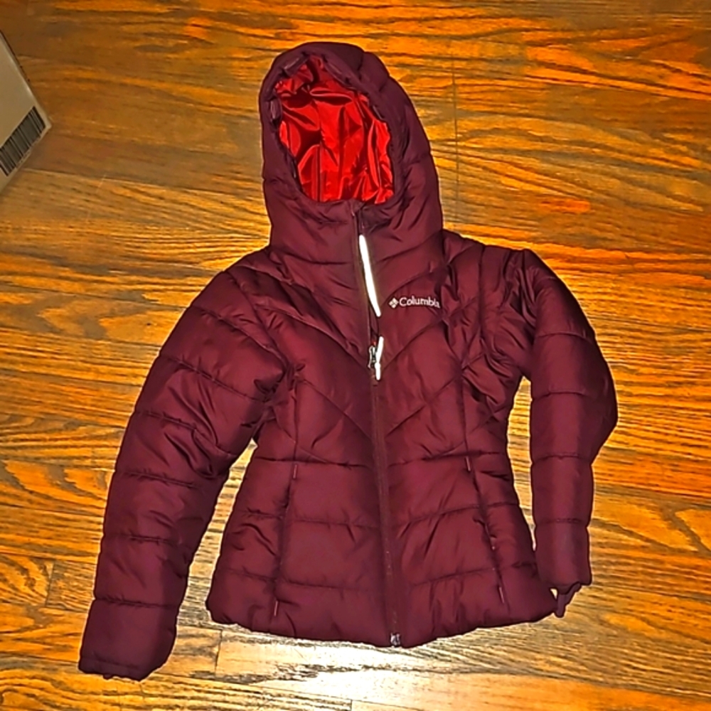 Girls Columbia puff jacket size XS
